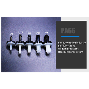 Zdvseal PP pvdf 1/16 inch để 3/8 "nhựa kiểm tra van một chiều barb Hose Inline không trở lại van cho nhiên liệu dầu nước không khí - Product Image 3