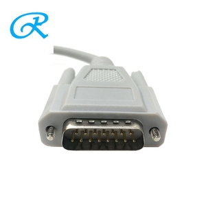 Cable ECG/EKG de 10 derivaciones <span class=keywords><strong>Nihon</strong></span> <span class=keywords><strong>Kohden</strong></span> 9130, consumibles médicos compatibles con el BSM-2301K - Product Image 5