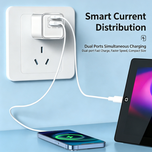Chargeur rapide portable 30W GaN certifié, <span class=keywords><strong>coque</strong></span> <span class=keywords><strong>transparente</strong></span>, adaptateur USB C PD3.0 pour tablette, smartphone, adaptateur mural basse température - Product Image 2