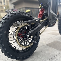 Nouveau modèle 2026 Arctic Leopard XF PRO 12KW Moto électrique tout-terrain pour adultes 72V 35Ah Autonomie 95km Moto enduro tout-terrain