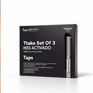 ชุดดอกต๊าปมือ HSS จำนวน3ชิ้นรุ่น TA1600ตามมาตรฐาน DIN 352และ ISO 2ขนาด6H พร้อมดายสำหรับทำเกลียว - Product Image 2