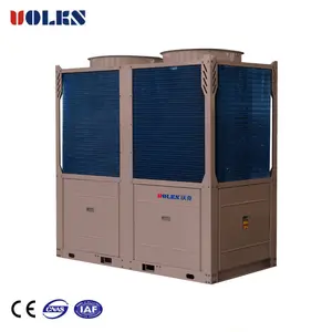 Refrigeratore aria-acqua a pompa di calore modulare raffreddato ad aria