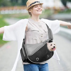 Free sample Pet <b>Carrier</b> Bags Reflective Portable Durable Breathable Neck Sling Single Shoulder <b>Dog</b> Bags Adjustable <b>Backpack</b> Bag - Product Image 6