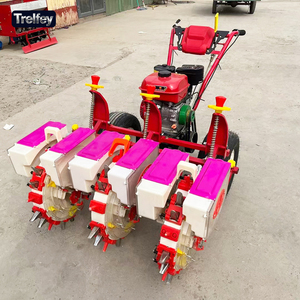 Semoir à essence multi-cultures réglable, type poussé à la main, pour <span class=keywords><strong>semis</strong></span> directs de haricots, pois et légumes - Product Image 6