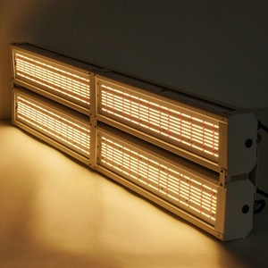 ไฟปลูกพืชแบบ LED สเปกตรัมเต็ม PTU 1200W สีชมพู/ 4000K/6000K รุ่นใหม่ สำหรับปลูกในร่มและระบบไฮโดรโปนิกส์ - Product Image 1