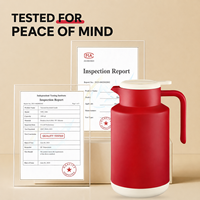 Coffret Thermos et Cafetière Isotherme en Verre 1,5 L – Design Contemporain – Cadeau d'Affaires