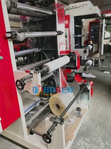 Film xo so baskı makinesi için kabartma BSYT4-800 ile fleksografik baskı makinesi 4 renk rulodan ruloya - Product Image 4