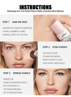 Créez votre propre marque de maquillage Guangdong, dernière formule naturelle, fond de teint liquide mat imperméable 30ml, service OEM