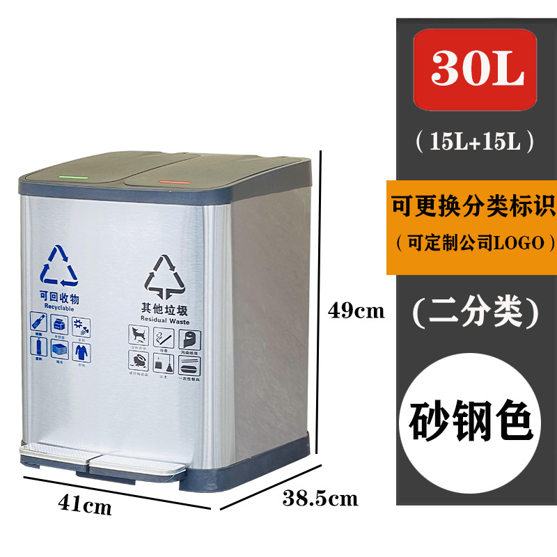 2x15l [offre spéciale] deux catégories (30l)