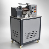 Machine de granulation de plastique à deux rouleaux pour ABS, PC, PA, nylon, composés plastiques techniques, mélange et granulation, test en laboratoire, CE ISO