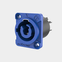 ROXTONE RAC3MPI Power Link Series Connecteurs d'équipement AC verrouillables à 3 pôles avec boîtier en nylon à contact en cuivre 10A dans une prise de courant