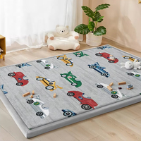 Nouveau design de tapis en mousse à mémoire de forme pour la maison, tapis de salon, tapis antidérapant pour bébé