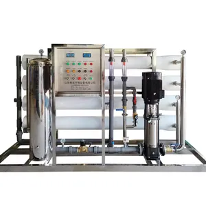 Purificador industrial de água RO, sistema de osmose reversa de água pura 8000LPH, purificador de estação de tratamento de água