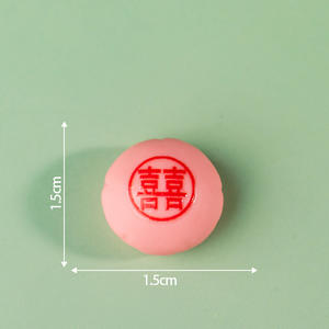 Jouets alimentaires simulés en résine pour loisirs créatifs, petits accessoires, décorations de bureau, petits ornements pour voiture, décorations suspendues - Product Image 6