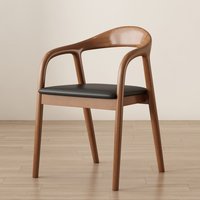 Chaise de salle à manger en bois, chaise de café décontractée, fauteuil simple, chaise de bureau, vente en gros, mobilier nordique solide, mobilier moderne en bois