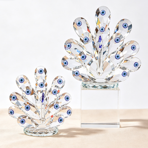 Nuevo Cristal de Pavo Real, Regalo para Ceremonia de Inauguración, Decoración para Sala de Estar, Artesanía en Cristal y Pieza Decorativa - Product Image 4