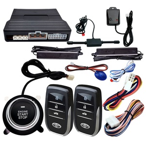 Carqseng PKE Pasivo de entrada sin llave Botón de arranque Motor de coche Alarma de arranque remoto para gasolina Toyota Camry Honda Nissan Mazda - Product Image 1