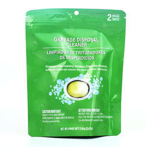 Solution de dégraissage naturelle à action rapide avec mousse riche pour évier de cuisine désodorisant les sacs de nettoyage pour l'élimination des ordures - Product Image 1