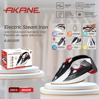 Fer à vapeur électrique AKANE Plancha De Vapor 350ml avec semelle en céramique pour l'entretien des vêtements à domicile