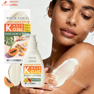 Nhãn Hiệu Riêng 100% Ban Đầu Thực Tự Nhiên Nghệ Và Kojic Axit Đu Đủ Cơ Thể Giữ Ẩm Kem Dưỡng Da Kem 600Ml Cho Da Làm Trắng - Product Image 1