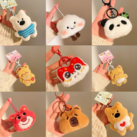 Porte-clés en peluche Kawaii, pendentif en forme de pain moelleux, porte-clés personnalisé, accessoires pour sac à main pour filles, sac d'école, couples, vente en gros, lanières de voiture