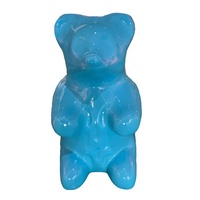 Vente chaude Personnalisé Fibre De Verre Ours Sculpture En Fiber De Verre Ours En Peluche Sculpture Pour La Maison Bureau Hôtel Club Décoration