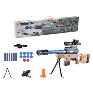 Nouveau pistolet à balles molles infrarouges électriques d'extérieur, <span class=keywords><strong>jouet</strong></span> électronique en plastique lumineux, ensemble cadeau pour garçon - Product Image 1