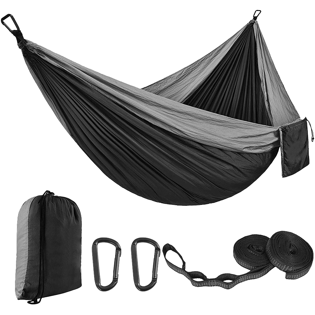 Wholesale Parachute Fabric Folding Hammock Chair Backpacking Camping Hiking Portable Lightweight Nylon Swing Hammock