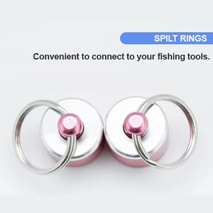 Filet <span class=keywords><strong>de</strong></span> pêche magnétique en aluminium Porte-clés Aimant magnétique d'escalade Connecteur à dégagement rapide Connecteur magnétique - Product Image 4