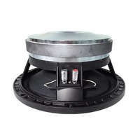 Haut-parleur professionnel de basses en métal, woofer haute puissance de 10 pouces, 450W, 8 ohms, aimant en ferrite AES, bobine mobile de 75 mm, 60-3000Hz