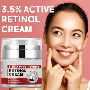 Crema Facial Antienvejecimiento con Retinol de 50 ml al por Mayor, para el Cuidado de la Piel, Hidratante y Reafirmante con Glicerina como Ingrediente Principal - Product Image 3