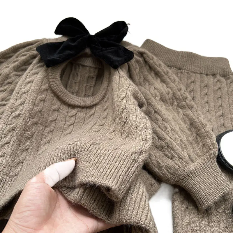 2024 Ribbed Girlsets Newborn Ing New Born Boyets 0-3 Months Winter Set Boys Bulk New Born Boy Organic Baby Clothes