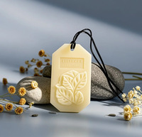 Sachet de cire parfumée végétale à suspendre, désodorisant aromatique pour armoire, maison, voiture, parfum longue durée, en forme de bloc