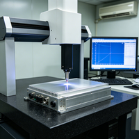 Boîtier d'amplificateur de puissance RF en aluminium usiné sur mesure par CNC, dissipateur thermique pour station de base 5G, pièces OEM de cavité RF pour télécommunications