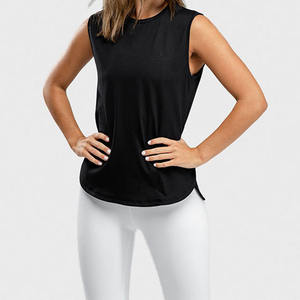 Débardeurs en maillot respirant pour femmes fabriqués en usine directe pour Fitness Bodybuilding Gym & Casual Wear-Tops vierges à bas prix - Product Image 4