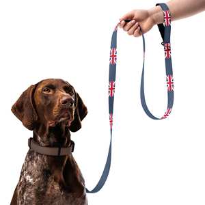Correa de perro inglesa Union Jack, accesorios del orgullo británico, equipo para mascotas con bandera del Reino Unido para perros y gatos - Product Image 2
