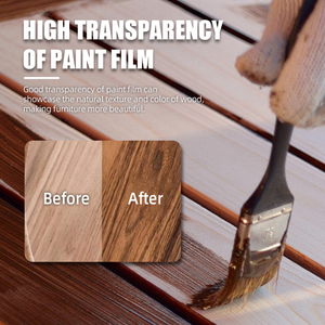 Facile à appliquer laque de bois polyuréthane peinture apprêt peinture pour bois massif largement utilisé pour les meubles - Product Image 5