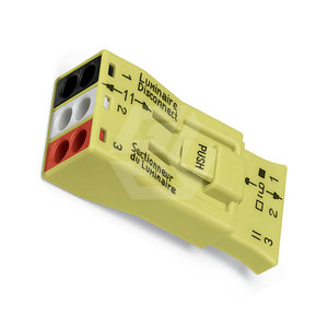 Đẩy nóng; 3 cực; wagos 873-903/873-903 dây/nối nối; đầu nối ngắt kết nối đèn - Product Image 3