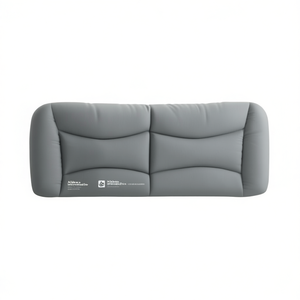 Cojín de Cabecera Alihome International de 53.9 Pulgadas de Ancho, Almohada de Reposo para Cama, Gris, Poliéster, Acolchado, Rectangular - Product Image 1