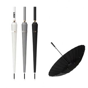 WSY495 24K Sombrilla de Golf Recta Personalizada con Logotipo, de Poliéster, Precio Económico, Elegante, Promocional, de Lujo - Product Image 1