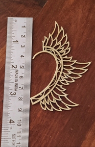 Aretes de Oreja de Elfo Dorados, Envoltura de Oreja con Alas de Ángel, Sin Perforación, Joyería de Fantasía de Hadas, Aretes de Diosa para Cosplay de Valquiria - Product Image 4