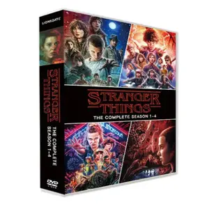 Comprar Novo DVD Filmes Stranger Things Temporada 1-4 Boxset 11 Discos Fábrica Set DVD Box Set Filme Filme Duplicação Disco Impressão TV Sh