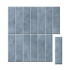 <span class=keywords><strong>Carrelage</strong></span> mural antidérapant mat Wabi-Sabi en terre cuite <span class=keywords><strong>rouge</strong></span> vintage, forme longue et allongée, 75x300, pour salle de bain, restaurant, <span class=keywords><strong>cuisine</strong></span>, jaune vert - Product Image 3