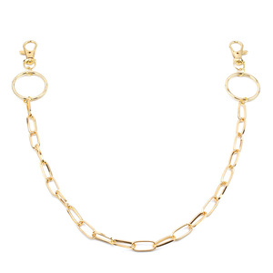 โซ่คาดเอวแบบยูนิเซ็กซ์ โลหะผสมสังกะสี รูปทรงเรขาคณิต สไตล์ฮิปฮอป สำหรับใส่ทุกวัน รุ่น K674 - Product Image 5