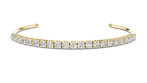 Designer Lab Grown Diamond Fashion <b>Bracelet</b> Gold Plated Elegant Jewelry Gift Accessory Custom Charm <b>Bracelet</b> - Product Image 4