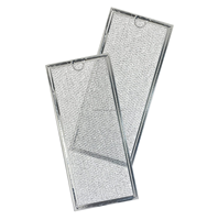 Reemplazo de filtro de grasa para microondas de pantalla de malla de aluminio WB06X10596 compatible con G E Whirlpool Samsung Maytag 2 W10208631A