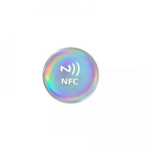 Thiết kế mới đẹp mắt phương tiện truyền thông xã hội NFC Tag NFC điện thoại sticker để chia sẻ thông tin xã hội - Product Image 1