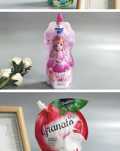 Sachet Doypack Personnalisé Écologique avec Bec Verseur pour Aliments Bébé, Purées de Fruits, Jus, Yaourts et Smoothies - Product Image 4