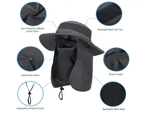 Golf Bucket Hat Cord Hat Custom Face Cap For Men Embroidery Logo Water Proof Unisex Fishing Cap Fisherman Bucket Hat
