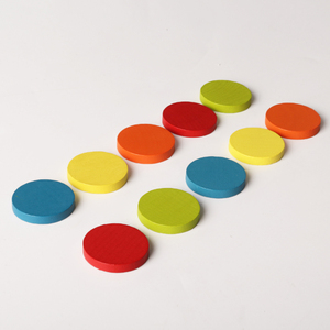 Jetons de jeu de société <span class=keywords><strong>en</strong></span> <span class=keywords><strong>bois</strong></span> multicolores, jetons ronds <span class=keywords><strong>en</strong></span> <span class=keywords><strong>bois</strong></span> pour le tri, le comptage, la salle de classe, pièces de rechange, accessoires de jeu - Product Image 5